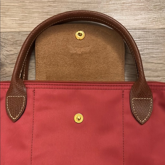 Red Longchamp Le pilage Women's Bag - Picture 8 of 14